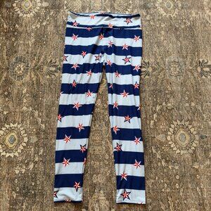 LulaRoe Patterned Leggings • size tall & curvy